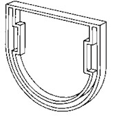 Rinnenendstück