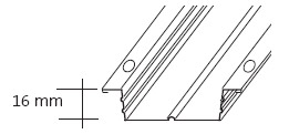 Hut-Deckenprofil